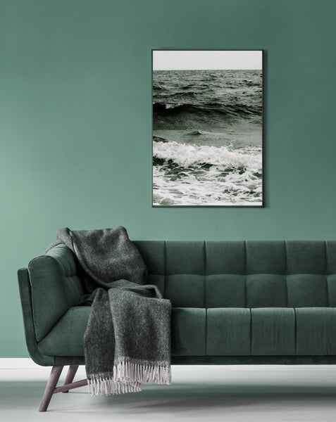 Aallot-sisustusjuliste