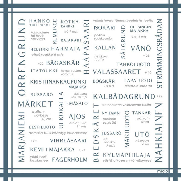 Kesäinen kattaus, Mia.O
