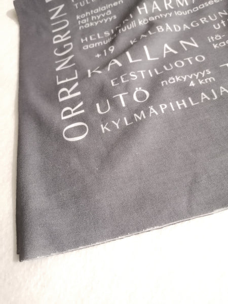 Merisää -tuubi, yksityiskohta, Mia.O