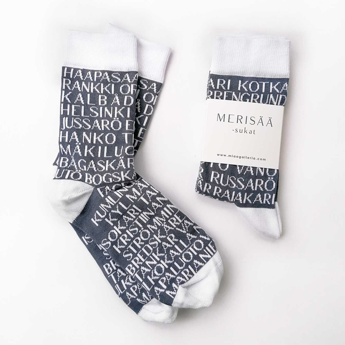 Uudet Merisää -sukat / Mia.O